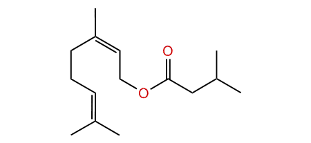 (Z)-3,7-Dimethyl-2,6-octadienyl 3-methylbutyrate